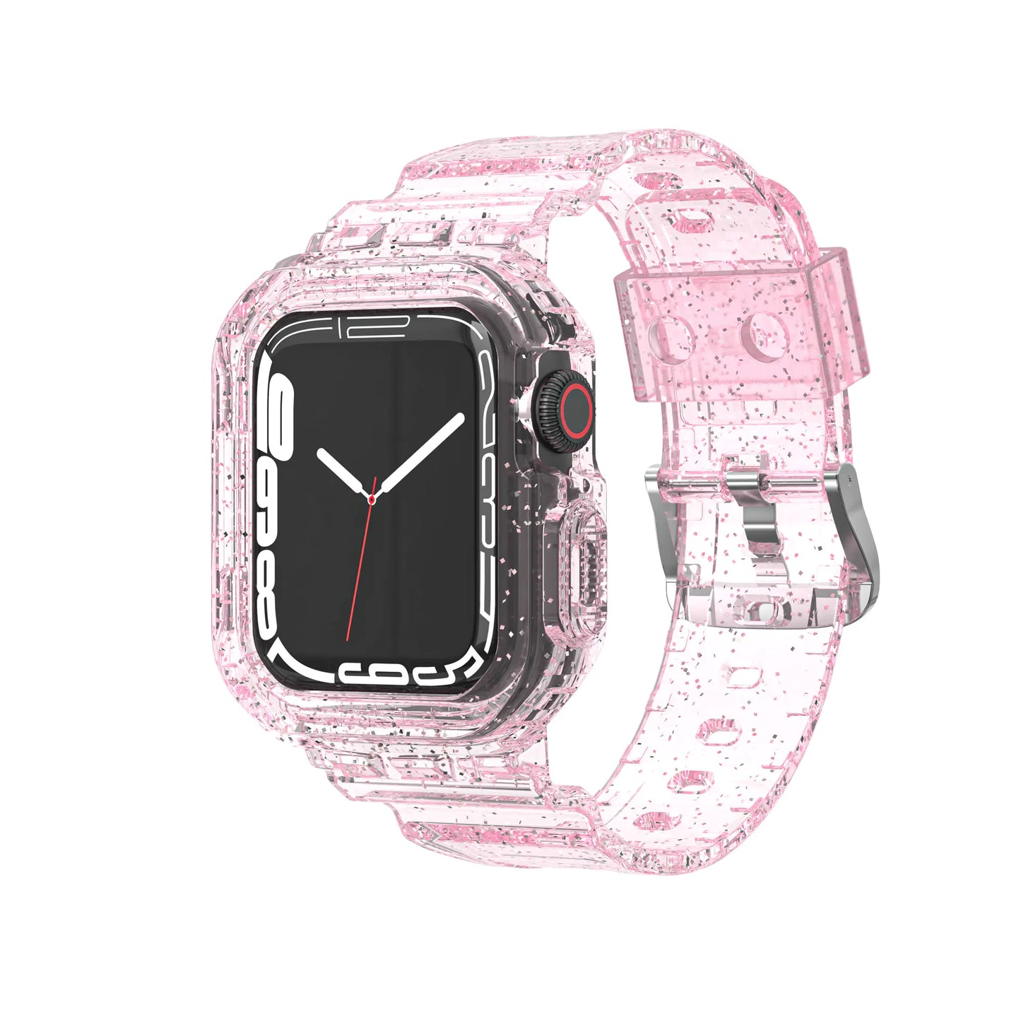 Glacier Transparent Strap Integrated Watch