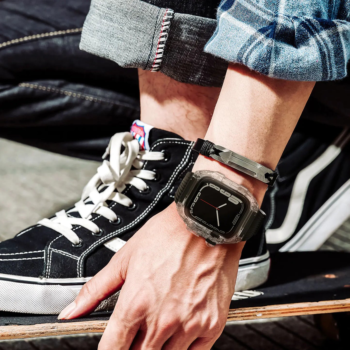 Transparent Sports Strap Protective Case Series