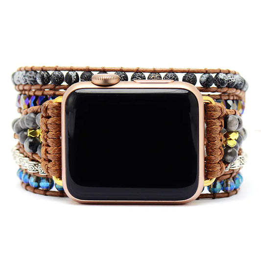 Agate Woven Bohemian Watch Band